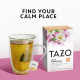 Tazo Herbal Infusion Tea-Calm Chamomile (Decaf), 20 Filter Bags