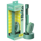 Brite by Scotch-Brite Fillable Dishwand with Drain + Dry Stand, Household and Kitchen Sponge for Washing Dishes, 1 Dish Wand with Soap Dispenser