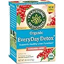 Traditional Medicinals Organic EveryDay Detox Schisandra Berry Herbal Tea, Supports Healthy Liver Function, (Pack of 1) - 16 Tea Bags
