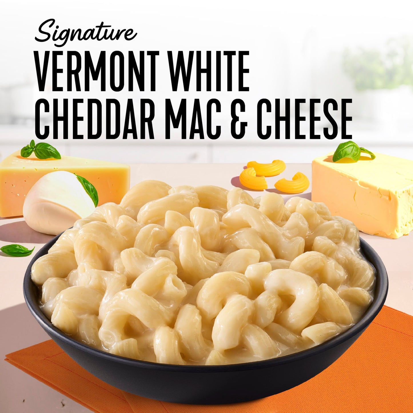 Lean Cuisine Signature Vermont White Cheddar Mac & Cheese, Frozen Meals 8 oz
