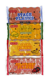 Uncle Als Stage Planks Variety Pack (Original, Banana, Lemon, and Strawberry)