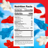 Patriotic Candy - 2 Pound Pack - 4th of July Gummies - Red White and Blue Candy Planes for Memorial Day, Military Homecomings & Aviation Themed