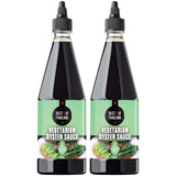 Best Of Thailand Vegetarian Oyster Sauce | [Improved NO MSG] Real Authentic Asian Brewed Vegan Sauces for Dressings & Cooking | Certified Kosher