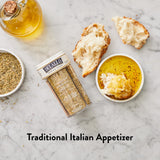 DeLallo Italian Dipping Spices Variety Seasoning Shaker, 4 Ounce Container, with Garlic, Pepper & Tomato, Sun-Dried Tomato, Rosemary & Garlic, Roasted