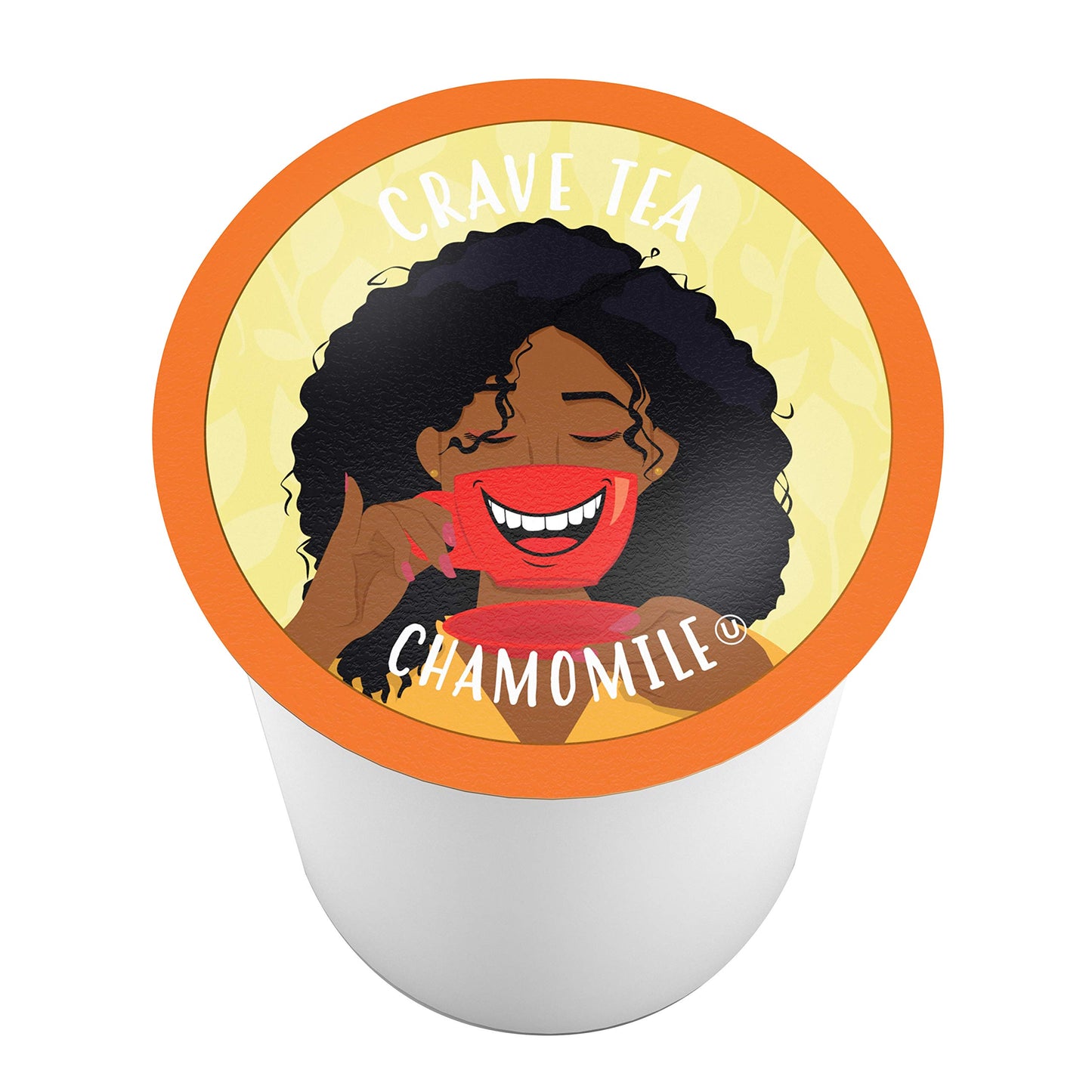 Crave Beverages Tea Pods, Chamomile for Keurig K Cup Brewers, 40 Count