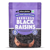 Urban Platter Seedless Black Raisins, 500g