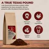 Lola Savannah Texas Pecan Ground Caffeinated Coffee, 1lb