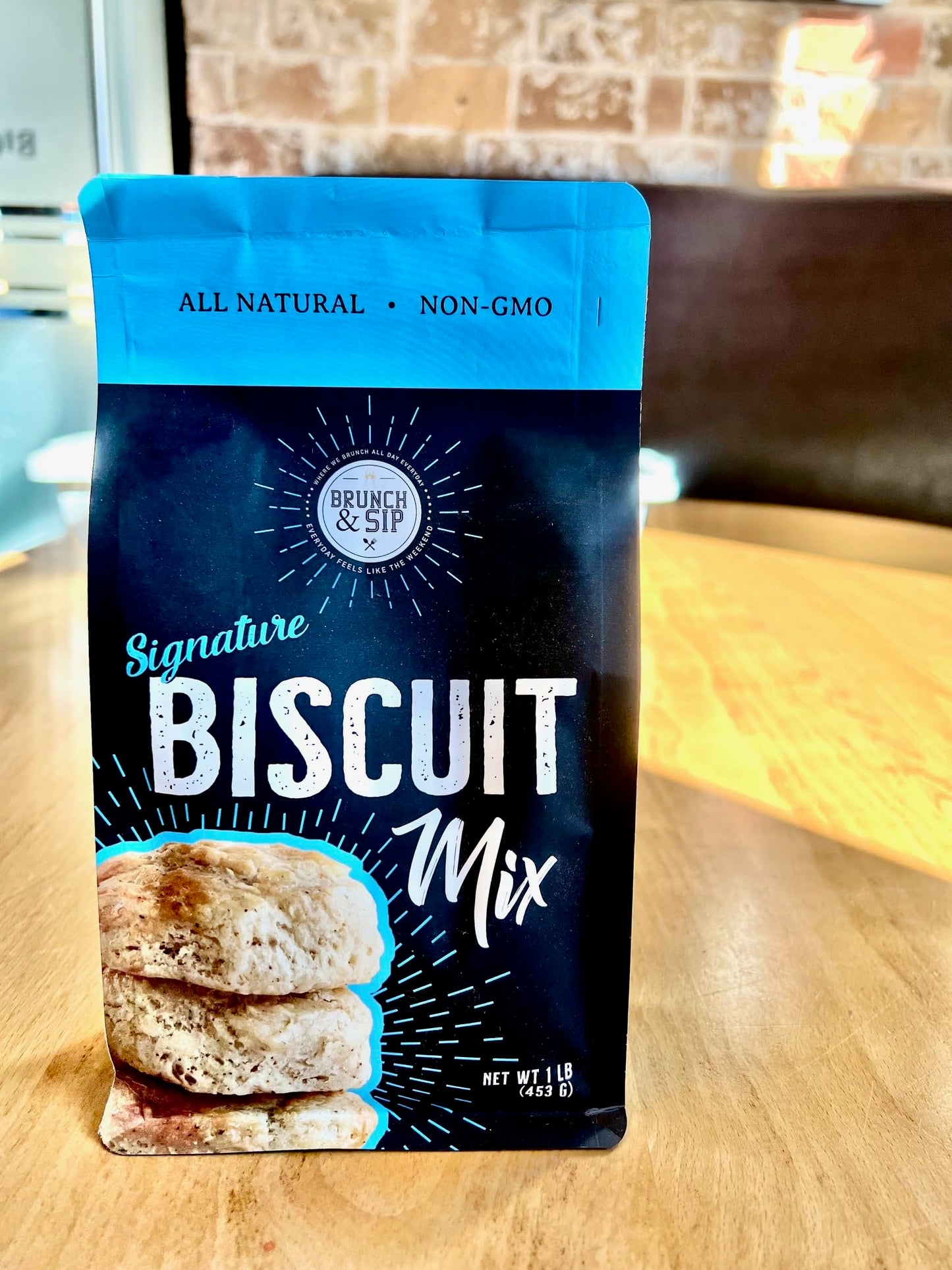 Brunch & Sip Signature Non-GMO, All natural Biscut Baking Mix, (1lb, pack of 1)