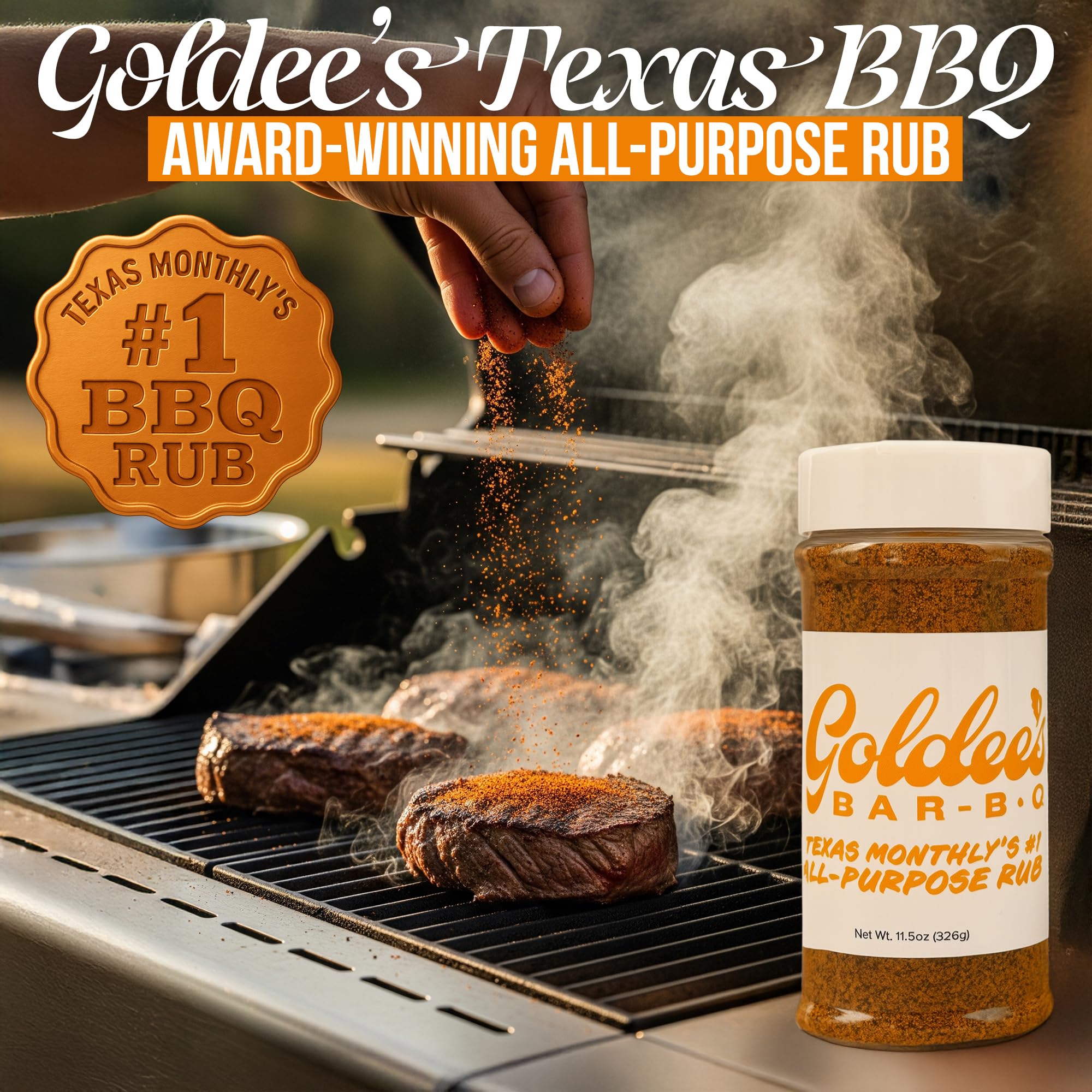 Goldee's Bar-B-Q All Purpose Seasoning Rub
