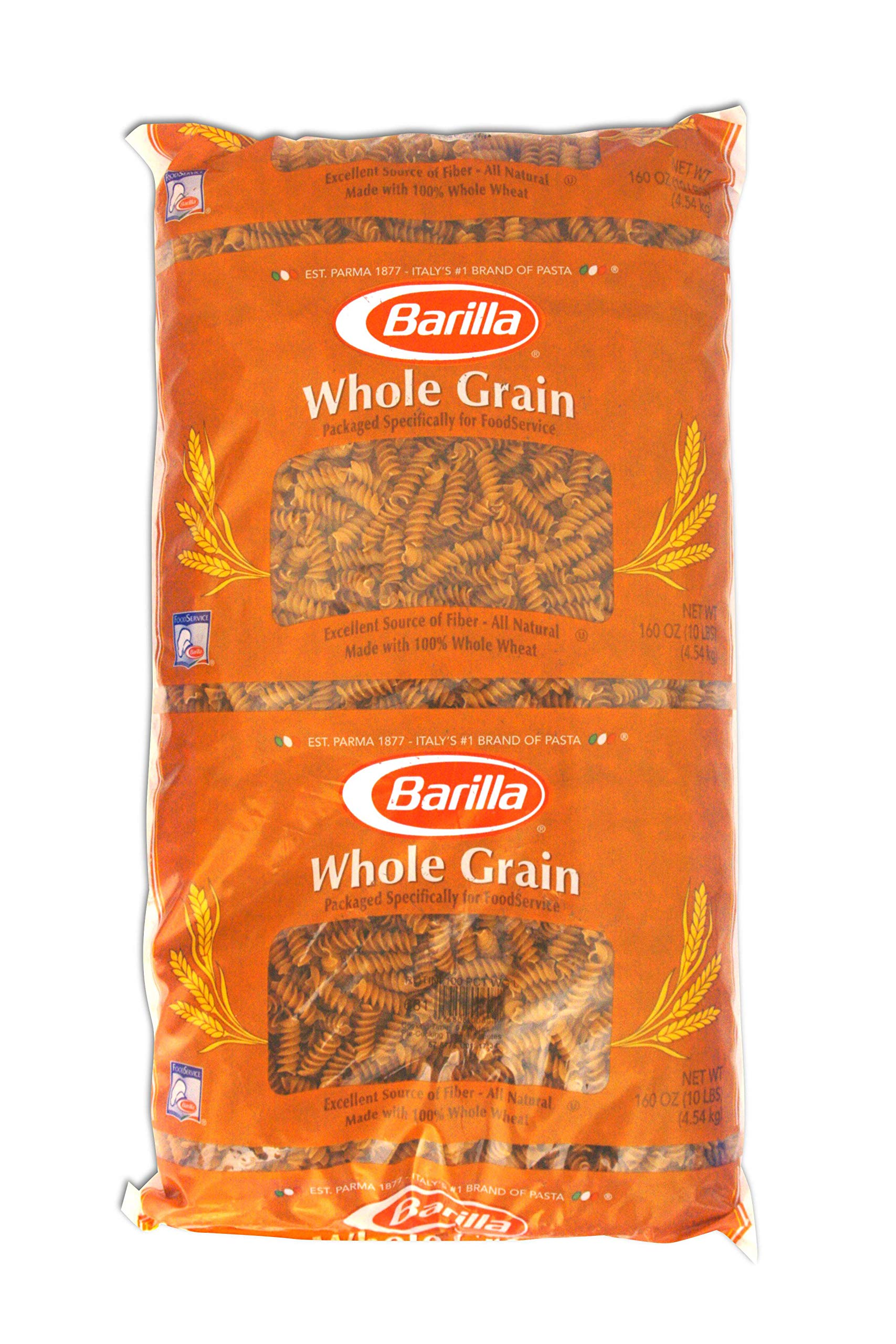Barilla Penne 100 Percent Whole Grain Pasta, 160 Ounce -- 2 per case.