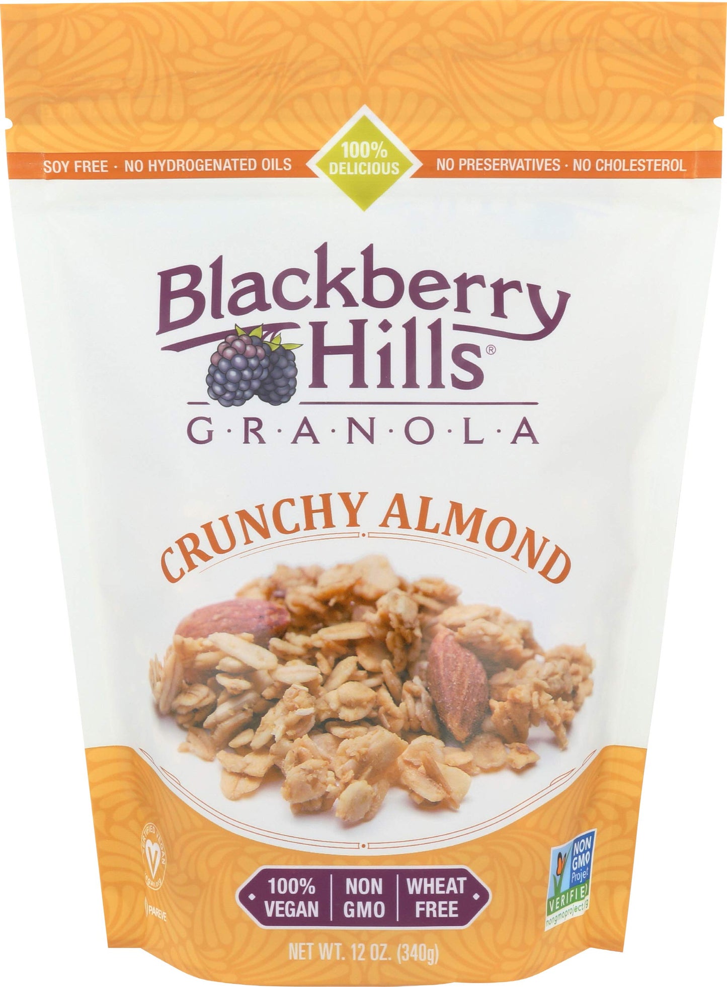 Blackberry Hills Bakery, Granola Crunchy Almond, 14 Ounce