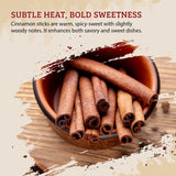 52USA Cinnamon Sticks, Cinnamon 16 oz (453g), Whole Cinnamon Sticks, 100% Raw, Kosher Certified, Gluten Free, Pure & Fresh Cinnamon, Perfect for