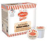 Junior's Most Fabulous French Vanilla Flavored Single Serve Pods (for Keurig Brewers) - 18 Count