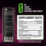 ØCAF Energy - Paraxanthine Energy Drink, Caffeine Alternative, Sugar Free, Raspberry Passionfruit, Smooth Focus & Alertness, No Jitters or Crash