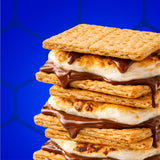 HONEY MAID Fresh Stacks Salted Caramel Graham Crackers, Limited Edition, Travel Snacks, 12.2 oz (6 Multi Snack Packs)