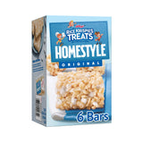 Rice Krispies Treats Homestyle Crispy Marshmallow Squares, Kids Snacks, Snack Bars, Original, 6.98oz Box (6 Bars)