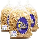 Maestri Pastai, Gourmet Calamari Italian Pasta (Italian Calamarata Pasta) (Pack of 3), Special "Series 42", Premium Quality Imported from Mercato San