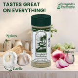 Everglades All Purpose Seasoning 8 oz - Authentic Southern Herb & Spice Blend, All Natural, Sugar Free, Zero Calorie - Seasoning for Chicken, Beef