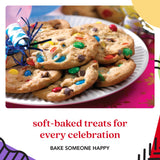 David's Cookies Fresh Baked Candy Cookies Gift Basket - 1lb Gourmet Dessert Tin - Soft and Chewy Sweet and Crunchy Cookies for Holiday, Birthday