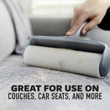 Scotch-Brite Extreme Clean Large Lint Roller, 50% Stickier*, Heavy Duty for Removing Debris and Pet Hair on Clothes, Furniture, Cars, Offices & More