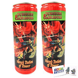 Dungeons and Dragons Hero's Potion of Power Cherry Lime Flavor Energy Drink (2 Pack) with 2 Gosutoys Stickers