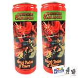 Dungeons and Dragons Hero's Potion of Power Cherry Lime Flavor Energy Drink (2 Pack) with 2 Gosutoys Stickers