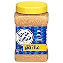 Spice World Minced Garlic - Bulk 48 oz Garlic Container - Ready-to-Use Seasonings for Cooking, Reduce Prep Work and Easily Add Flavor
