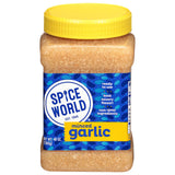 Spice World Minced Garlic - Bulk 48 oz Garlic Container - Ready-to-Use Seasonings for Cooking, Reduce Prep Work and Easily Add Flavor