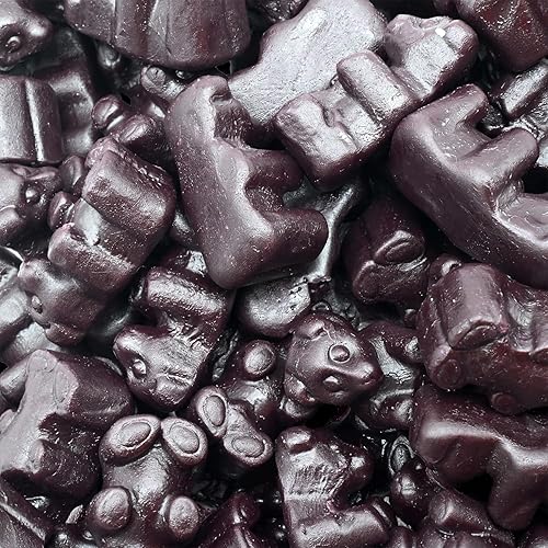 Candy Retailer Black Licorice Juju Bears 1 Lb