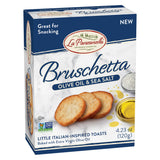 La Panzanella Olive Oil and Sea Salt Bruschetta Crackers - Italian-inspired Toasts, Made with Non-GMO Project Verified Ingredients, For Soups, Dips