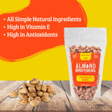 Almond Brothers Roasted Almonds - 2 lb Bag - Hand Crafted Lemon Glazed Almonds, Gluten-Free, Non-GMO