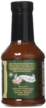 RENDEZVOUS Memphis-Style Barbecue Sauce That Is Both Tangy And Sweet., 18.1 OZ