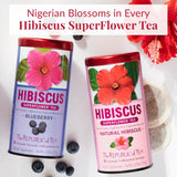 The Republic of Tea - Hibiscus Strawberry Tea, 36 Tea Bags, Herbal Blend, Caffeine Free, Gluten Free