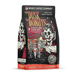 Bones Coffee Company From Dusk Till Donuts Jelly Donuts Flavored Coffee, Medium Roast Low Acid Arabica Beans Compatible with Auto drip and French