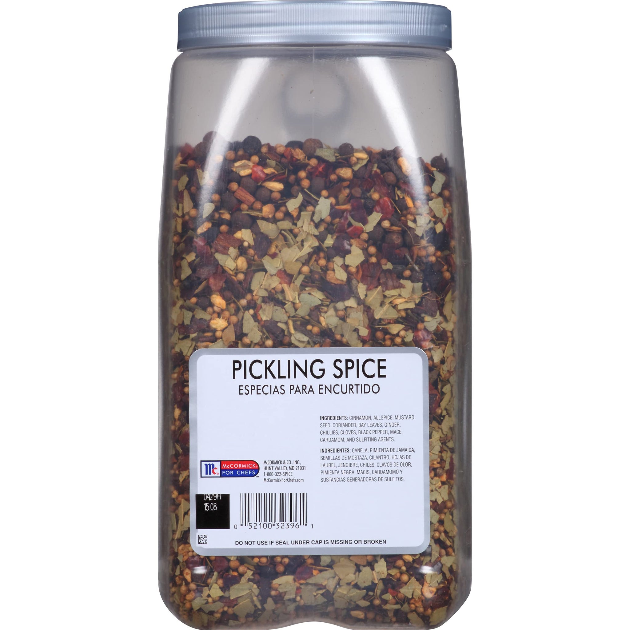 McCormick Culinary Pickling Spice, 3.75 lb - One 3.75 Pound Container of Bulk Pickling Spice, Best for Seasoning Pickles, Corned Beef, Pot Roasts