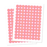 9th Birthday Kisses Stickers, Nine Pink Kiss Labels for Girl Happy Birthday Party, Chocolate Drop Tabletop Decorations, Candy Not Included. Made in