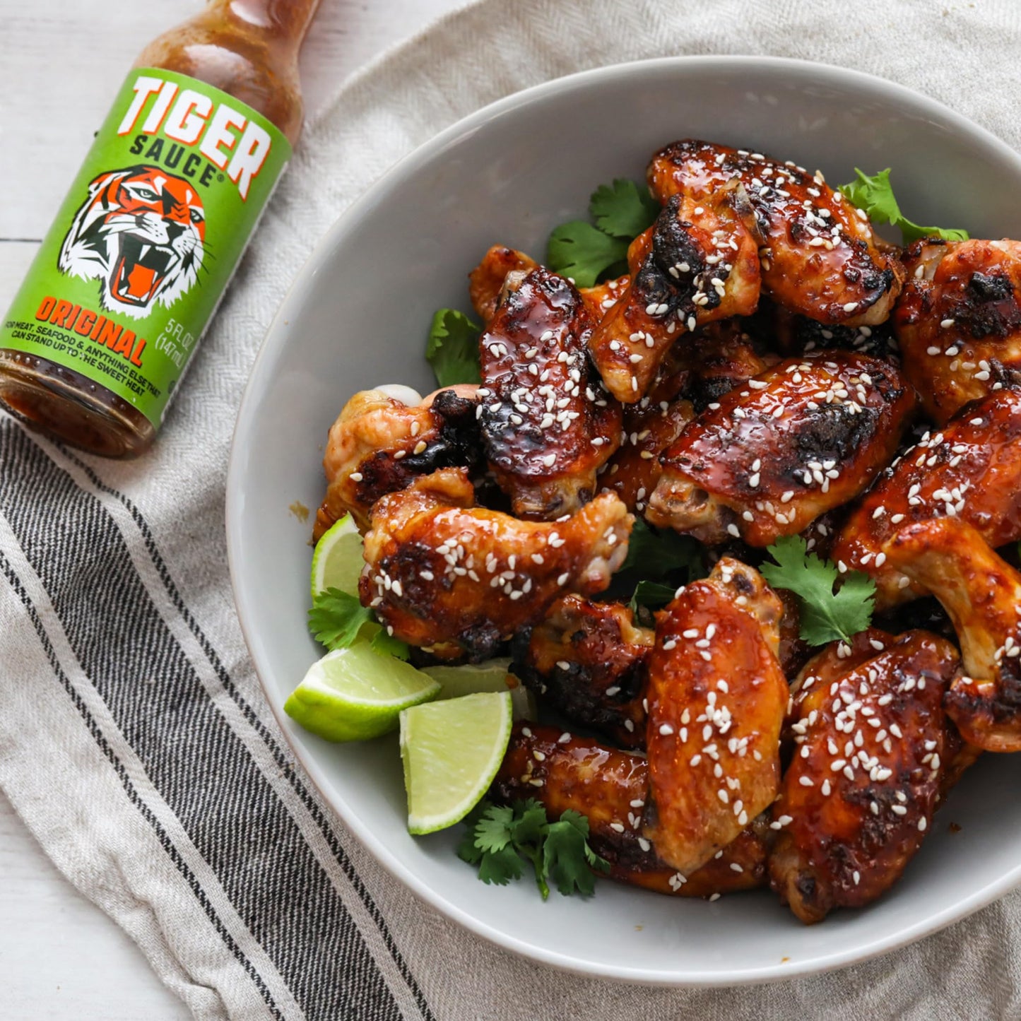Tiger Sauce Original Hot Sauce, 5oz Bottle (Pack of 3)