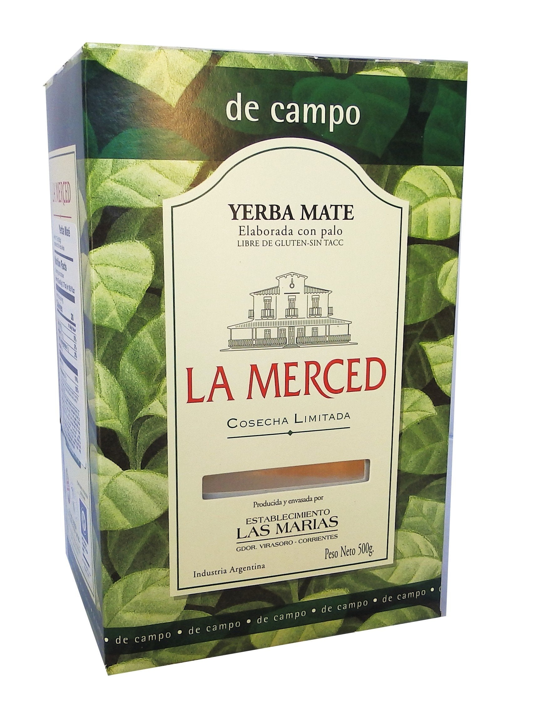 La Merced De Campo Yerba Mate 500 g (1.1 lb) 6 units