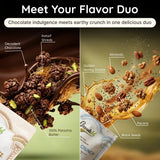 Granolaful Variety Pack - Dubai Chocolate Cereal & Original Mediterranean Crunch | Real Ingredients with Nuts, Seeds, Protein & Fiber | No Seed Oils