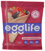 Egglife, Wraps Egg White Sweet Cinnamon, 6 Ounce