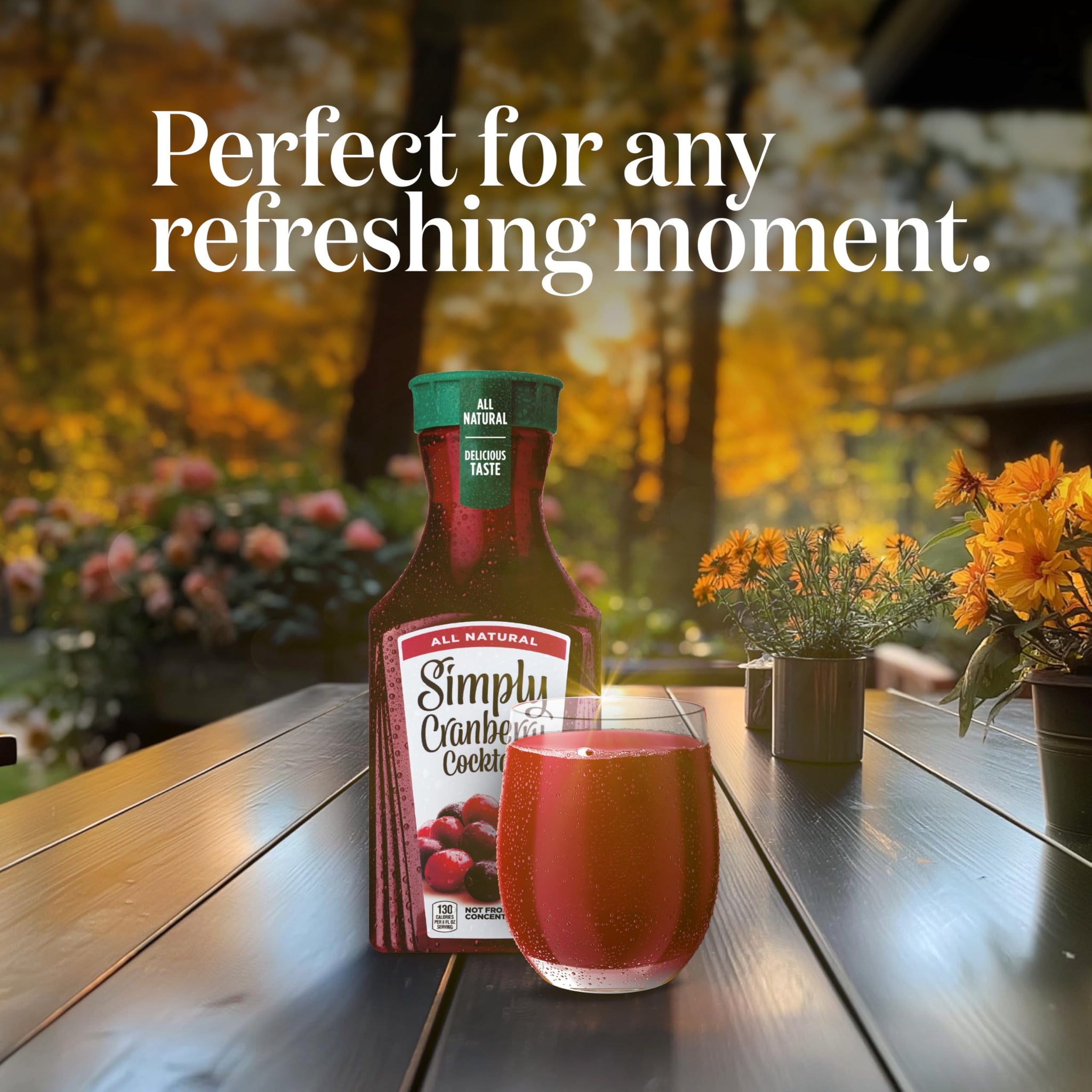 Simply Cranberry Cocktail, 52 Fl Oz Bottle