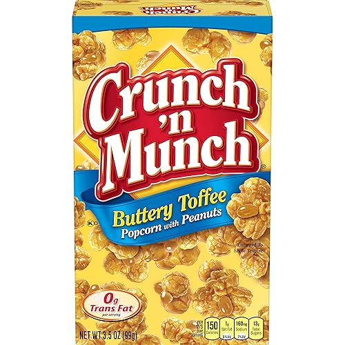 Crunch 'n Munch Buttery Toffee Popcorn with Peanuts