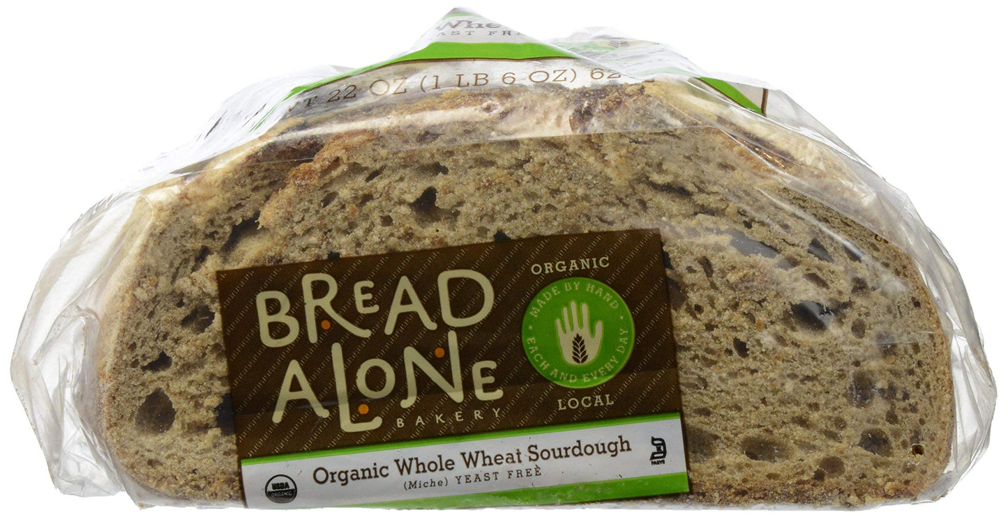 Bread Alone, Organic Whole Wheat Sourdough, 22 oz