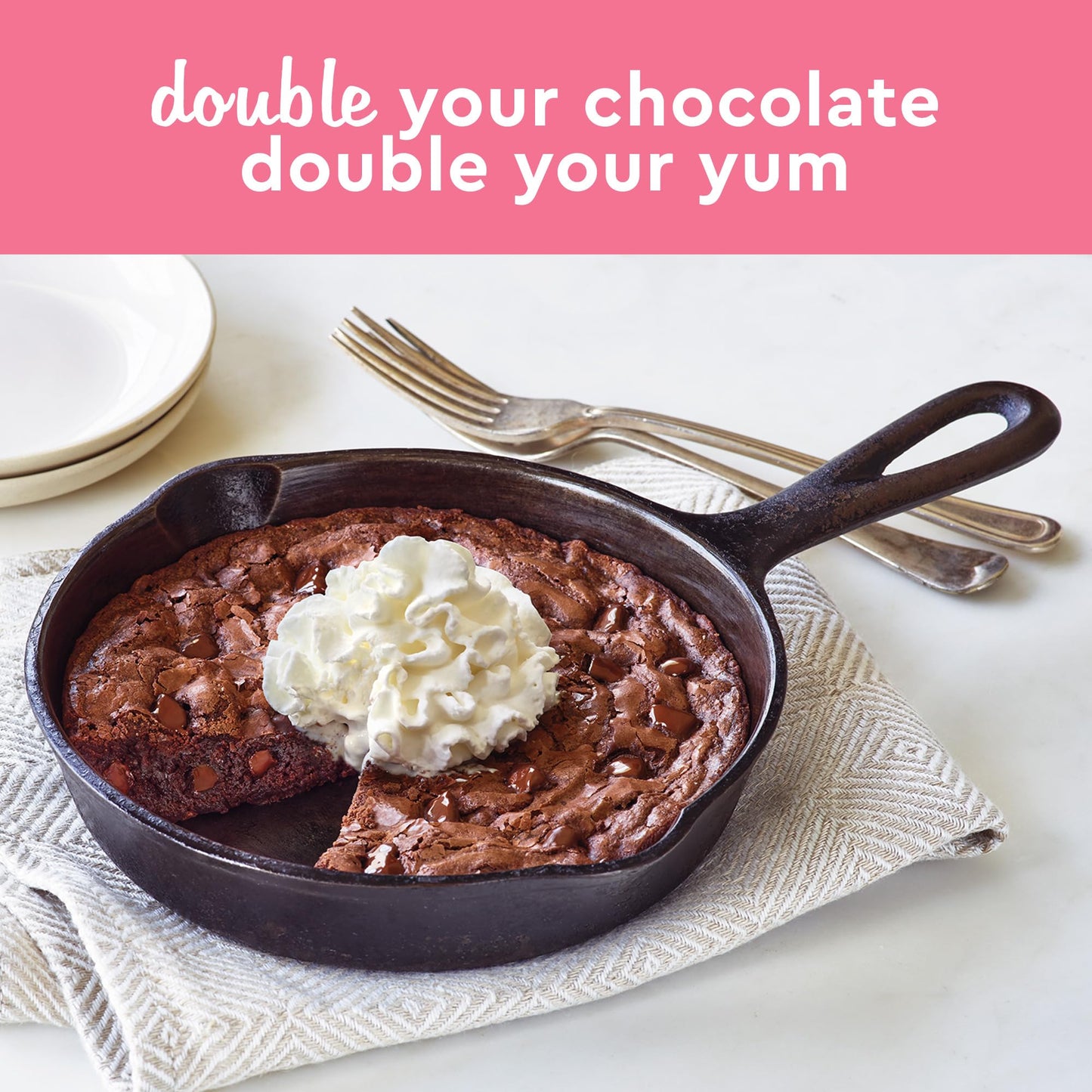 Duncan Hines MEGA Brownie Mix, Chewy Fudge, 7.7 oz.