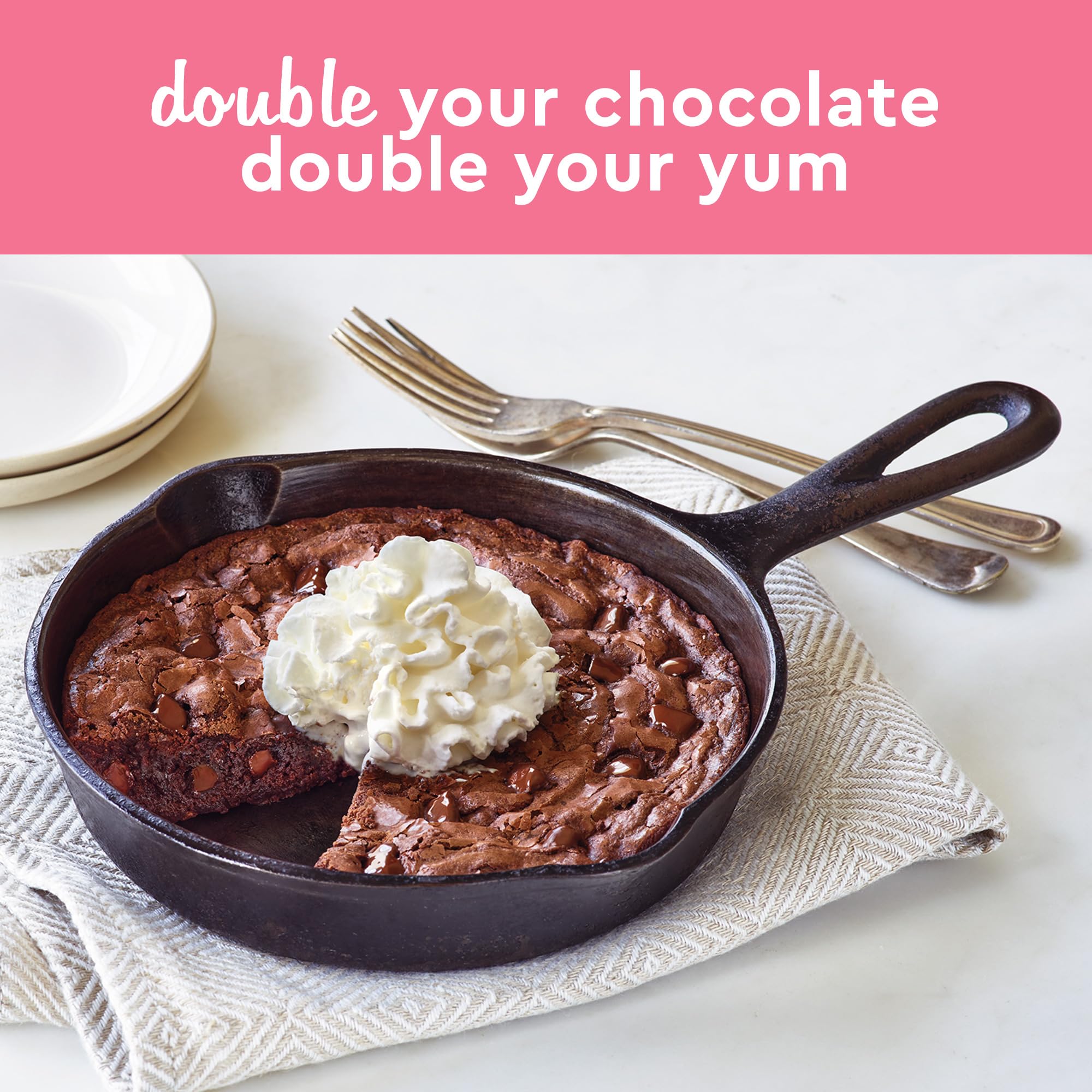 Duncan Hines MEGA Brownie Mix, Chewy Fudge, 7.7 oz.