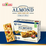 ODEHA Almond Protein Bar - Vegan Snack Bars with Cashews, Raisins & Seeds - MSG Free - Premium Asian Chips - Healthy Snack for Adults and Kids - Pack