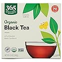 365 by Whole Foods Market, Organic Black Tea, Single-Serve Tea Bags, 70 Count