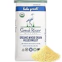 Great River Milling Organic Hulled Millet | Whole Grain Ancient Grain | Gluten-Free, High-Fiber Superfood | Non-GMO, Kosher Certified | Ideal for Salads, Porridge & Baking | 25 Lb (Pack of 1)