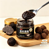 QIXINLIZYY Black Truffle Patè Sauce 7.05 oz (200g), Vegan Gluten-Free Cholesterol-Free Truffle Paste, Gourmet Seasoning for Pasta, Pizza, Bread