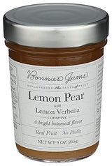 Bonnies Jams Lemon Pear with Lemon Verbena Jam, 8.75 OZ